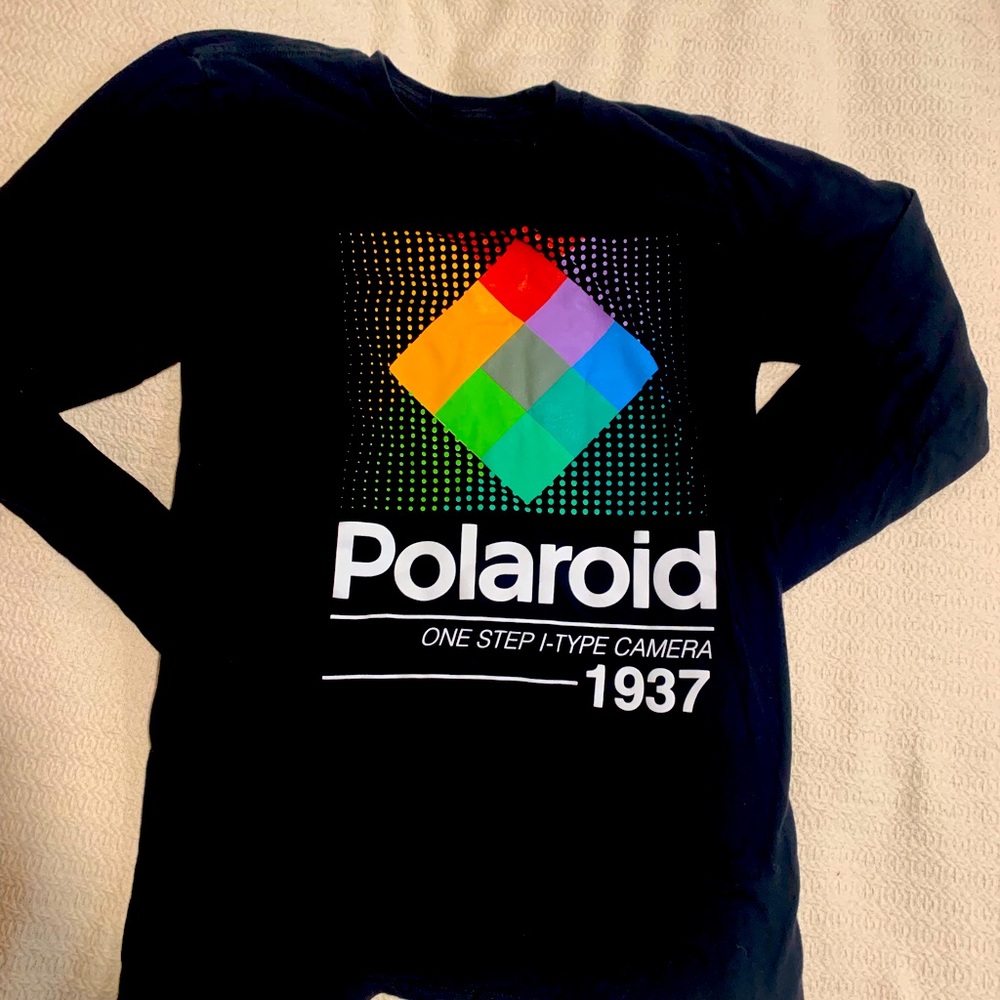 Polaroid long sleeved t-shirt
